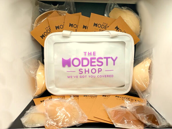 Modesty package will all products and carrying case